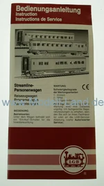Bedienungsanleitung Personenwagen SF LGB 30590-E910