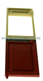 Tür creme/rot o. F. Personenwagen Barmer LGB 30610-E399
