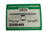 Aufkleber Personenwagen Gepäckwagen DSP&PRR LGB 32840