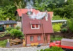 Brennendes Klinkerhaus Pola 331091