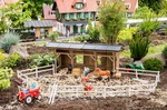 Pferdeunterstand mit Koppelzaun Pola 331146