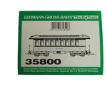 Aufkleber Personenwagen D&S LGB 35800