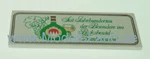 Faßschild Güterwagen Feld LGB 40470-E003