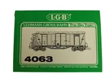 Aufkleber Güterwagen gedeckt LGB 4063