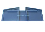 Stirnwand blau Güterwagen US Hopper LGB 40760-E016