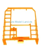 Bühne mit Handr. Güterwagen US Hopper LGB 40820-E023