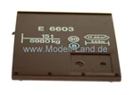 Wagentafel 6603 Güterwagen RhB LGB 40880-E007
