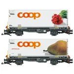 Containerwagen-Set coop RhB LGB 45889