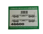 Aufkleber Güterwagen Flachwagen S.V.R LGB 46600