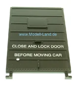Tür schwarz Güterwagen Boxcar LGB 47910-E004