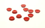 10 Stk. Glas rot Signalflügel amerikan. Flügels. LGB