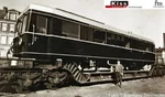 Schlepptriebwagen T3 NWE rot aus Metall ESU-Sound und Dampf Kiss 60560