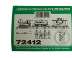 Aufkleber Dampflok Güterzug Lake George & Boulder Starter Set LGB 72412