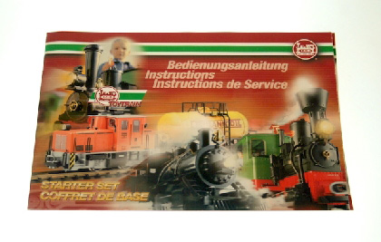 Bedienungsanleitung Startset LGB 80001-E003
