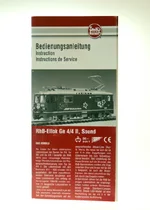 Bedienungsanleitung Ge 4/4 II E-Lok LGB 80003-E014