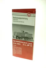 Bedienungsanleitung 26512 Diesellok LGB 80004-E009