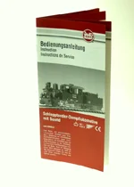 Bedienungsanleitung 20260 Dampflok LGB 80005-E003