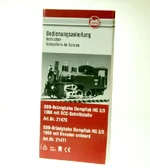 Bedienungsanleitung 21470 Dampflok LGB 80005-E016