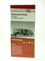 Bedienungsanleitung Mogul Dampflok 2018 LGB 80005-E018