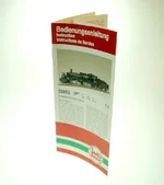 Bedienungsanleitung 20892 Dampflok LGB 80005-E022
