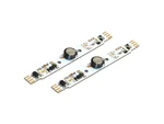 LED Lichtleiste 100 mm analog 2er Set Massoth 8121010