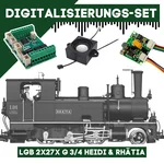Digitalisierungsset für LGB 2x27x G 3/4 Heidi & Rhätia ML-Train 81609165