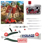 Brennendes Haus mit Rauch- & Feuereffekten + GRATIS Zugabe