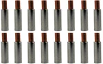 16 Stück Schleiferkohle 14 mm Spur-G für B-Getriebe LGB ML-Train 82301133