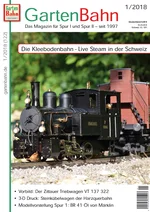GartenBahn Ausgabe 1/2018