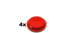 4 Stk. Lampenglas LGB rot 14 mm ML-Train 83101019