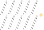 10x LED 3 mm diffus warmweiß mit integriertem Widerstand für 5-24 V ML-Train 83801210