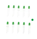 10x LED 3 mm diffus grün mit integriertem Widerstand für 5-24 V ML-Train 83801230