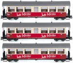 Personenwagen 900-434 + 900-435 + 900-440 Hasseröder Pils HSB Train Line 3er Set