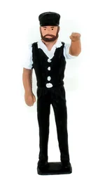US-Lokführer schwarz stehend Figur ML-Train 88501010