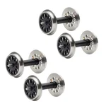 4x Speichenradsatz kugelgelagert stromführend aus Edelstahl 31 mm ML-Train 88675084