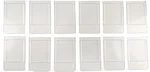 12x Fenster 43 x 65 mm rund aus Kunststoff ML-Train 88903002