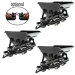 3er-Set Kipplore Feldbahnwagen schwarz Spur-G als Bausatz ML-Train 88919130