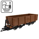 Feldbahn-Hochbordwagen braun als Bausatz Spur G ML-Train 88919393