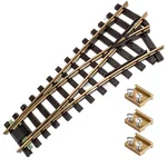 Weiche rechts Messing Radius 90 cm mit Verbinder ML-Train 8912965
