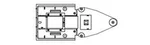 Rahmen Vorbau 2 E-Lok BR 194 Piko 37435-P0138