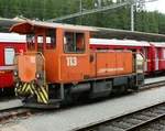 Rangier-Traktor Tm 2/2 113 digital mit Sound RhB Train Line 2050302