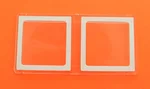 Doppelfenster weiß 32 x 32 Dampflok Toy Train LGB 92377-E130