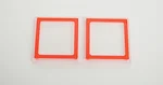 Doppelfenster 32 x 32 rot Dampflok Toy Train LGB 92377-E330