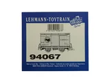 Aufkleber Güterwagen Lake George & Boulder Toy Train LGB 94067
