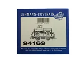 Aufkleber Güterwagen Rungenwagen mit Unimog Toy Train LGB 94169