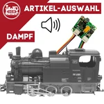 Dampflok mit einem 16 Bit DS6-Sound für LGB