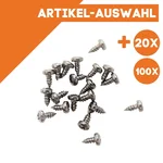 Schraube V2A 2,2 x 4,5 mm