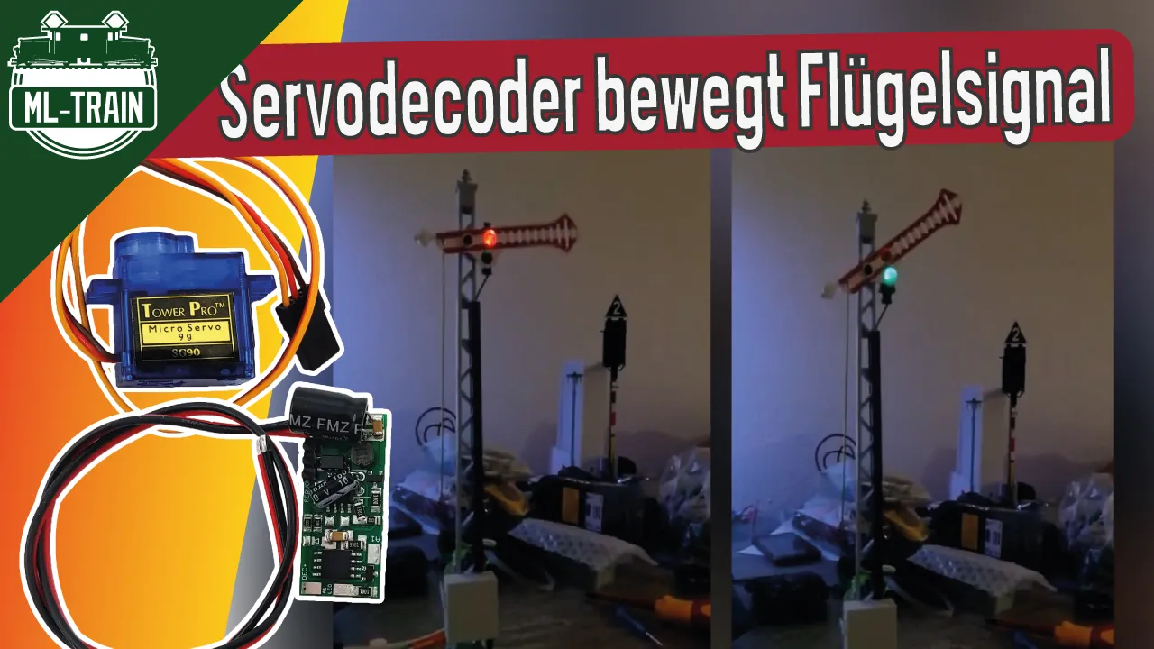 Servodecoder mit Motor ML-Train 84003010 Video