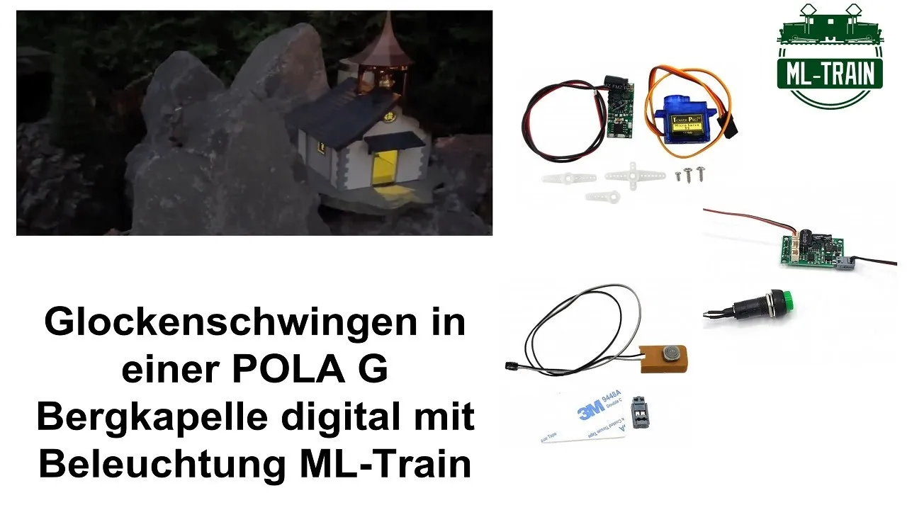 LED Bühnenbeleuchtung 5-24 V für Spur-G Personenwagen ML-Train 83801007 Video