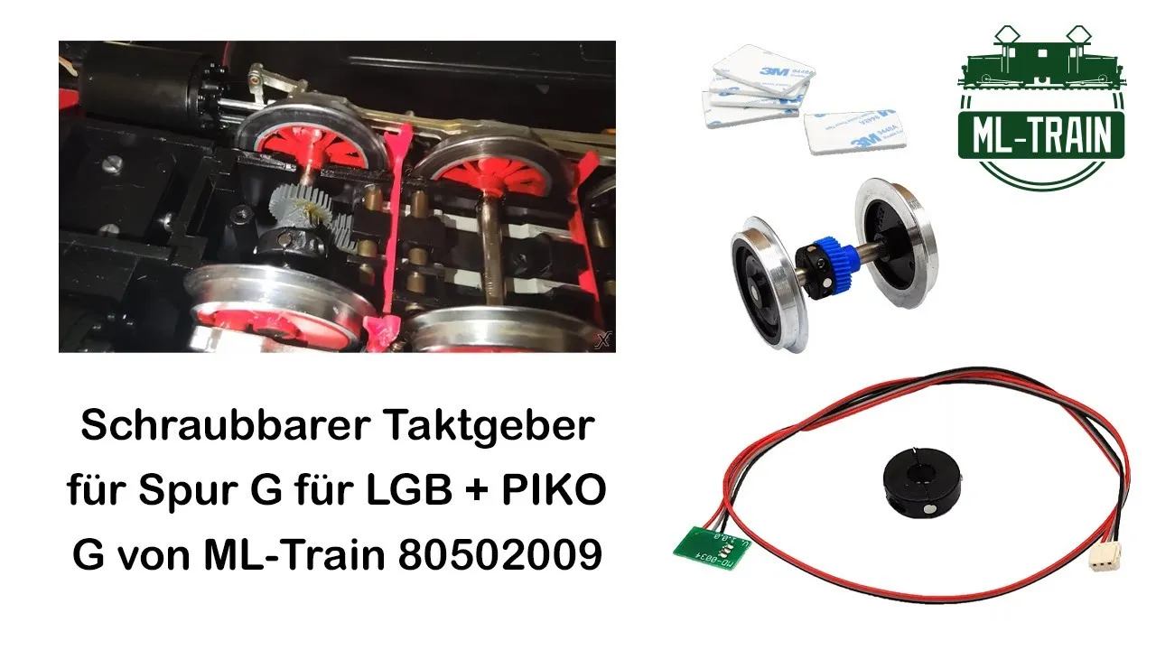 Taktgeber mit Schraub-Soundmagnet für Spur-G ML-Train 80502009 Video